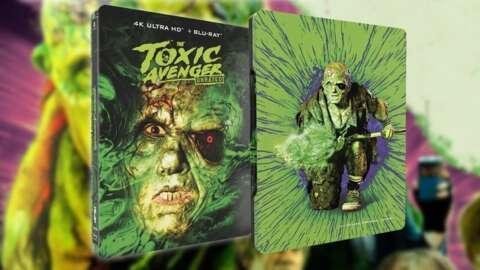 Você pode pegar a edição steelbook em alta definição de The Toxic Avenger com grande desconto na Amazon