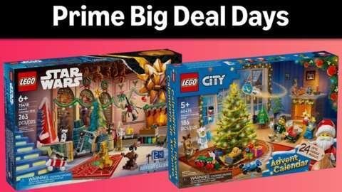 Você pode comprar calendários de advento Lego na Amazon por preços bem baixos