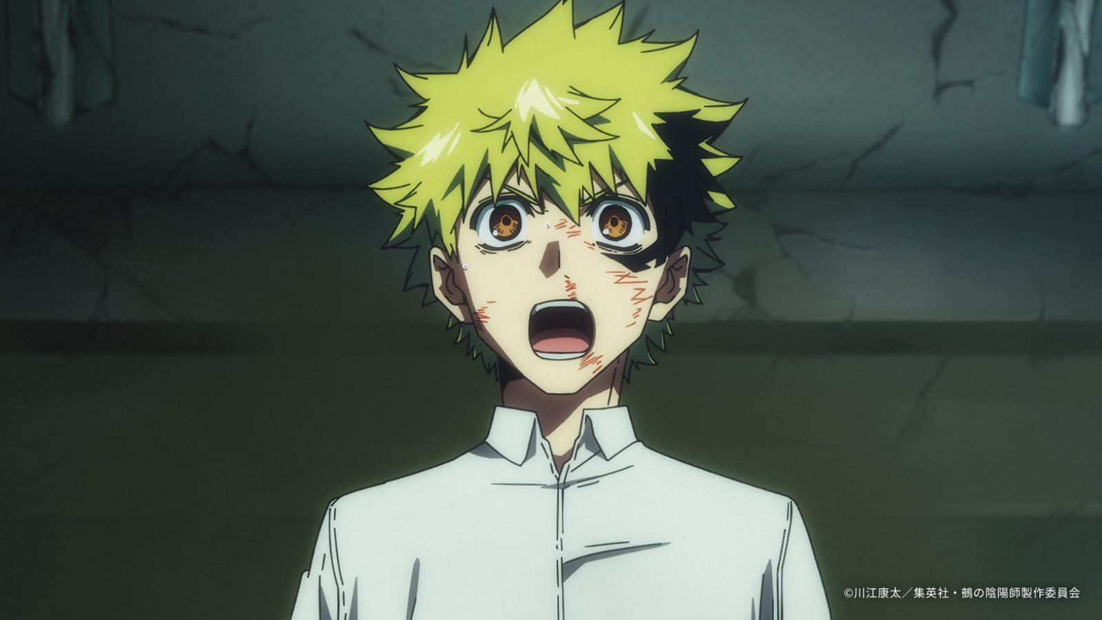 Personagem em imagem oficial do anime Nue’s Exorcist